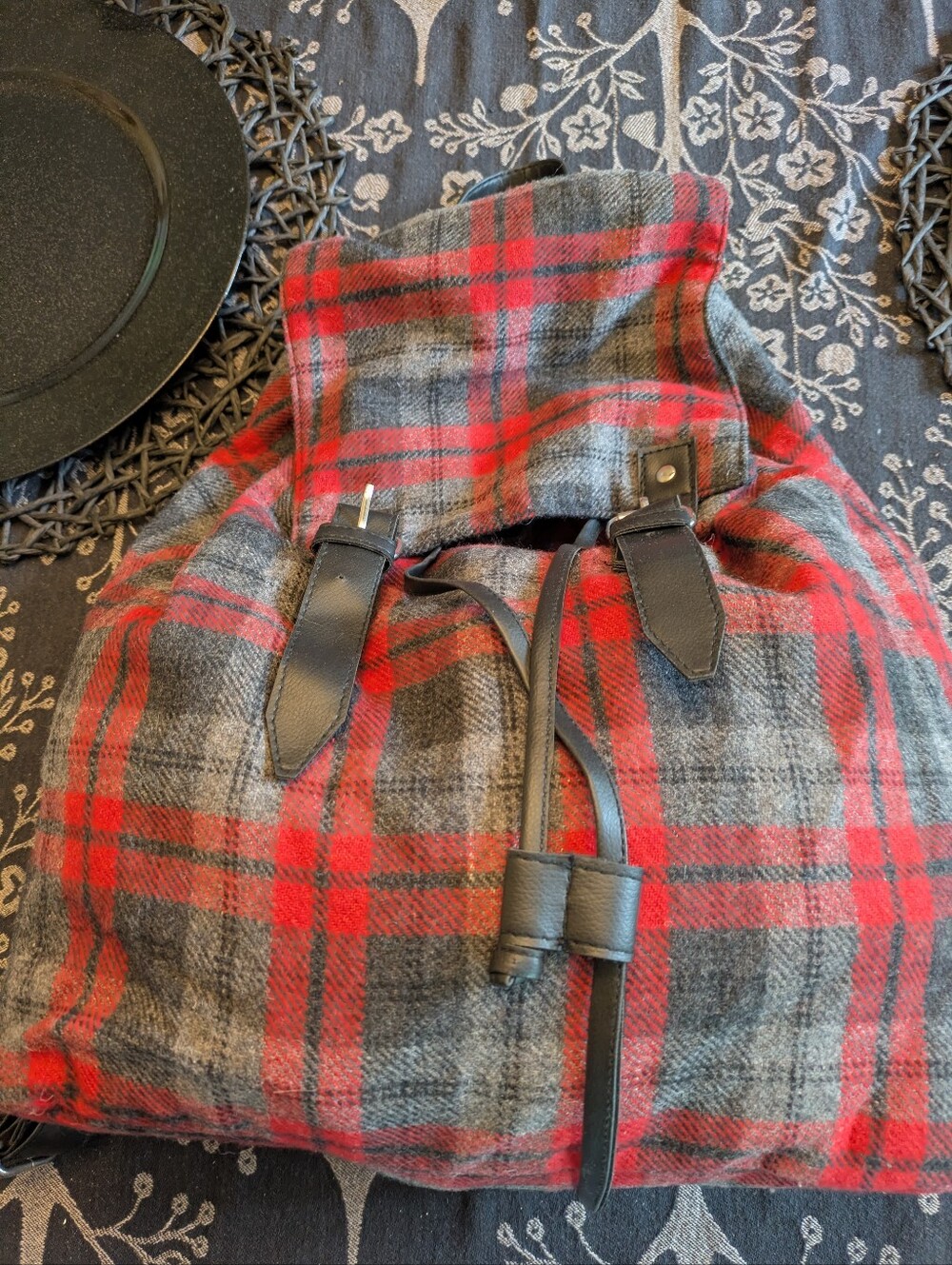 Flannel Backpack
